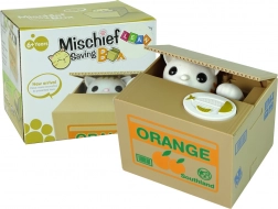 Gelddoos Kat leert sparen Oranje