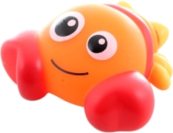 Lichtgevende krab voor in het water