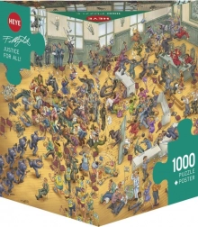 Puzzel 1500 stukjes – Dorpsmarkt
