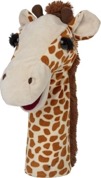 Pluchen handpop giraf Nature Planet