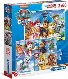CLEMENTONI Puzzel Paw Patrol 2x60 stukjes