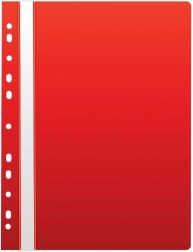 Snelhechter A4 met europerforatie, PP, rood