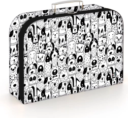 Kinder laminaatkoffertje Hondjes 34 cm