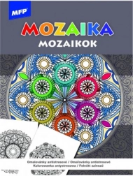 Anti-stress kleurplaten Mozaïek 21x29 cm