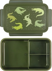 A Little Lovely Company broodtrommel voor kinderen – Krokodil