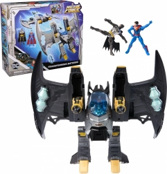 Figurenset en Batwing-vliegtuig – transformatie DC METAL FORCE