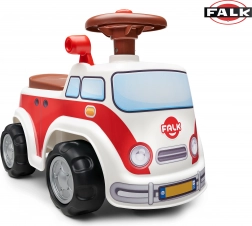 Loopauto Falk Vintage Minivan met claxon