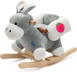 Schommelende ezel met melodie BABY MIX