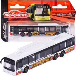 Stadsbus MAN Lion's City C – wit model Majorette