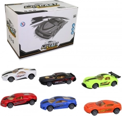 Metalen auto met terugtrekmotor voor kinderen