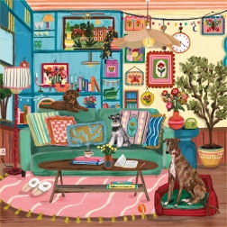 Ravensburger vierkante puzzel Art & Soul: Paradijs van rust 750 stukjes