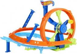 race-turbo-loop hot wheels – stuntset met booster