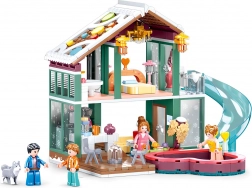 Sluban Happy Diary winterchalet voor op vakantie