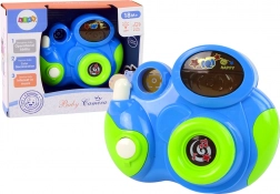 Interactieve kindercamera – licht en geluid, blauw