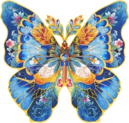 Houten puzzel Vlinder Morpho Helena