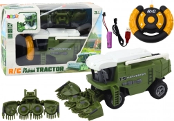 RC landbouwcombine groen