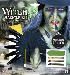 tovernaarsset met make-up en accessoires