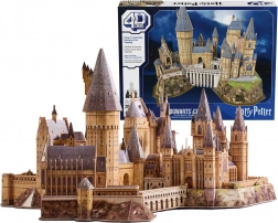 3D papieren puzzel HARRY POTTER Kasteel Zweinstein 4D Build