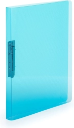 Ordner met snelklem Lines blauw