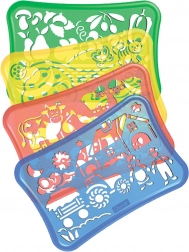 Stencils Design tekensjablonen – boerderij