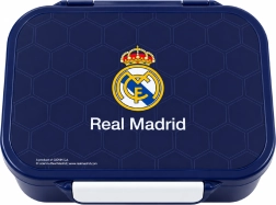 Driedelige snackbox Real Madrid donkerblauw
