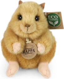 Pluchen goudhamster 16 cm eco‑friendly Rappa