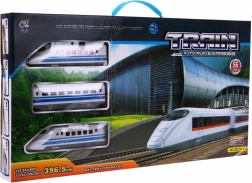 Grote elektrische spoorweg met accessoires voor kinderen 3+