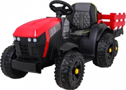 Elektrische tractor met aanhanger Titanium Z, rood