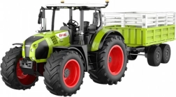 rc tractor claas arion 660 met kippende aanhanger 1:24