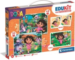 Clementoni Edukit 4-in-1 Dora the Explorer