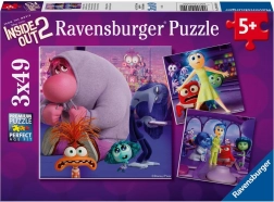 Puzzel RAVENSBURGER Binnenstebuiten 2, 3×49 stukjes