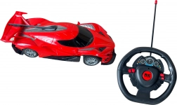 Auto met afstandsbediening met verkeerslicht