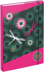 Mapjes voor schoolschriften A4 Bloemen