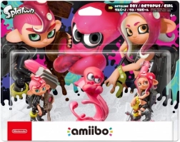 amiibo-figuren SPLATOON Octoling – set van 3 stuks