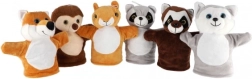 Pluchen handpop bosdieren 24 cm TEDDIES