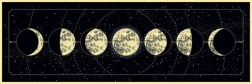 Panoramische puzzel Galaxy Maanfasen 1000 stukjes