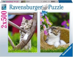 Puzzel Kittens op het platteland 2×500 stukjes RAVENSBURGER