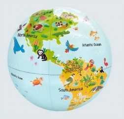 Bal Globe 30 cm - Kleine dieren in de natuur