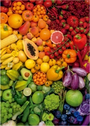 Educa Puzzel Kleurrijke Vitaminen 1000 stukjes