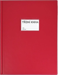 Covers voor klasboek A4 met venster – rood Classic