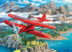 Puzzle COBBLE HILL Vliegtuig Beechcraft Staggerwing 500 stukjes