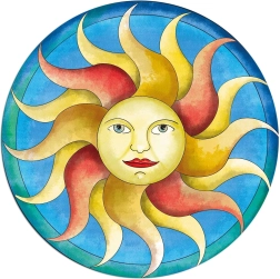 Rond puzzel CURIOSI Picoli Zon 33 stukjes