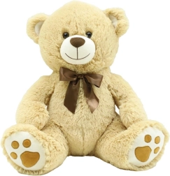 steppos pluche teddybeer lichtbruin 40 cm