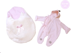 Kleertjes voor pop New Born met dinosaurusontwerp