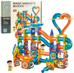 Magnetische bouwset met knikkerbaan 188 stuks MAGIC MAGNETIC BLOCKS