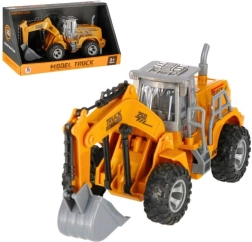 Kinderbouwgraafmachine met terugtrekmechanisme