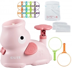 Woopie behendigheidsspel vang de frisbee – kinderslinger-katapult met schijf