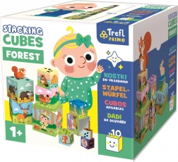 TREFL Primo educatieve stapelkubussen bos