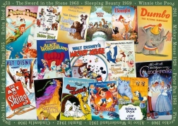 Ravensburger puzzel Disney vintage posters 1000 stukjes