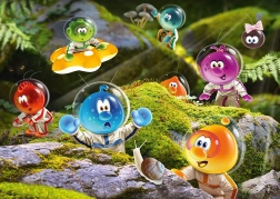 Puzzle SCHMIDT Spacebubble Club: landing in het mosbos 1000 stukjes